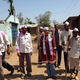 Aam Aadmi Party candidate Maya Vishwakarma campaigning in Hoshangabad, Madhya Pradesh.